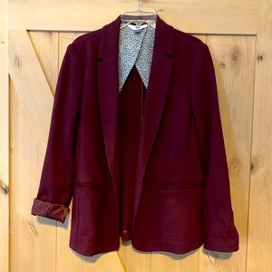 Maroon old navy blazer